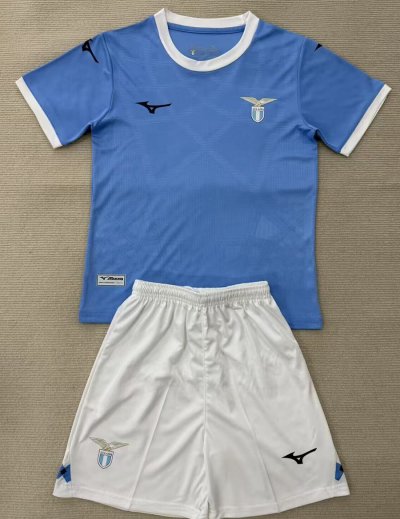 2526 Lazio Home kids soccer jersey